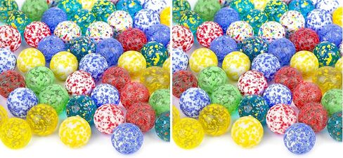 Lovestown 60pcs Marbles Bulk ، for Kids Marlbes Games ، 5/8inch in Kuwait