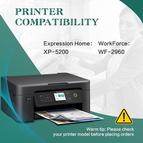 خراطيش حبر مُعاد تصنيعها لخراطيش حبر Epson 222XL لـ T222 T222XL عالية الإنتاجية لـ Epson Expression Home XP-5200 Workforce WF-2960 أسود سماوي وأرجواني أصفر in Kuwait