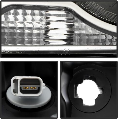 KEEKPO - For 2007-2009 Lincoln MKZ Halogen Type Projector Headlights Headlamps Pair Set Assembly Replacement Left+Right in Kuwait