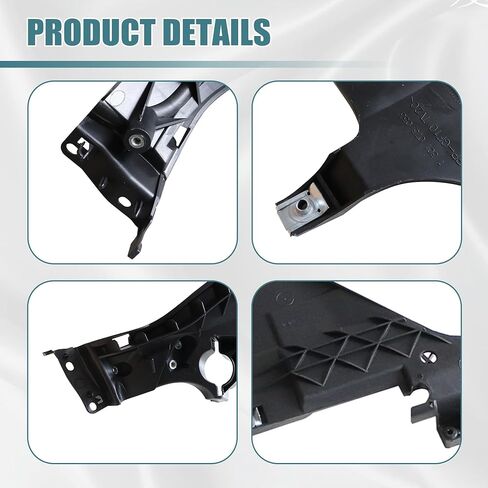 GXARTS 4 Pcs Front Right & Left Headlight Mounting Support Plate Bracket Set Compatible with Audi A4 S4 2013 2014 2015 Headlight Guide Support Bracket Replace 8T0941453B in Saudi Arabia