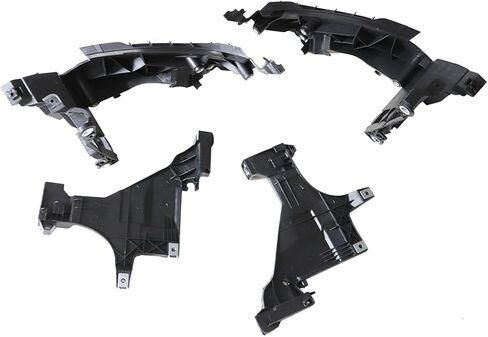 GXARTS 4 Pcs Front Right & Left Headlight Mounting Support Plate Bracket Set Compatible with Audi A4 S4 2013 2014 2015 Headlight Guide Support Bracket Replace 8T0941453B in Saudi Arabia