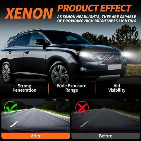 مصباح أمامي زينون جانبي للركاب والسائق مع DRL متوافق مع 2013-2015 RX350 RX450h 81170-0E160 81130-0E160 (يسار ويمين) in Saudi Arabia