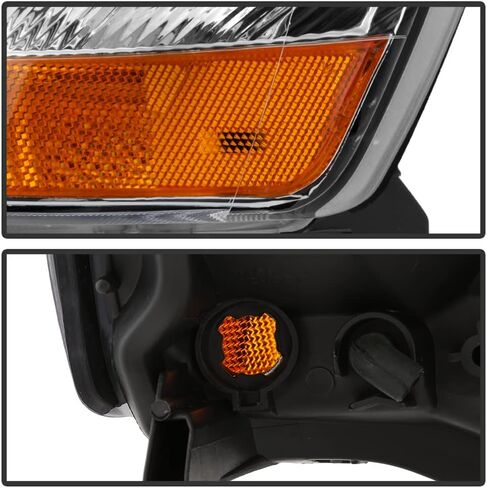 ACANII - For [ HID Xenon Model] 2002-2003 Acura TL Chrome Headlights Headlamps Replacement Pair Driver + Passenger Side in Kuwait