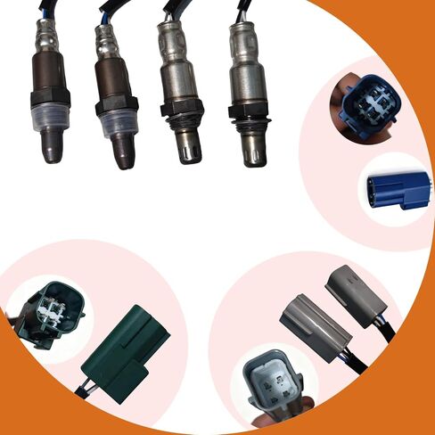 Oxygen O2 Sensor Compatible with Nissan Frontier 4.0L 2010-2008, Pathfinder 4.0L 2010-2008, Xterra 4.0L 2010-2008, Suzuki Equator 4.0L 2010-2009, Upstream and Downstream 234-9038 234-4297 234-4313 in Saudi Arabia