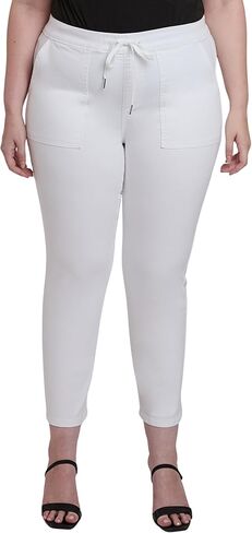 YMI Women's Royalty for Me Women's Plus High Rise Pull on Straight Leg Jogger، Ep052607 in Saudi Arabia