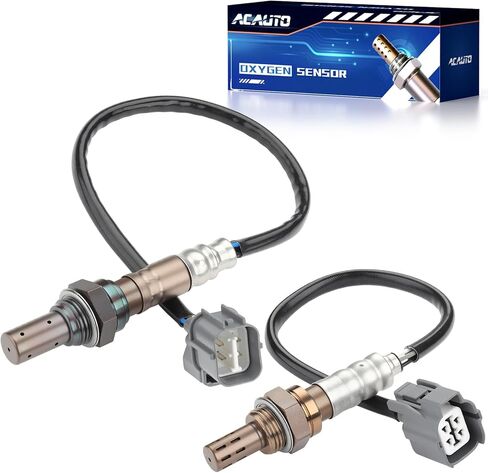 2Pcs 234-9005 234-4125 Oxygen O2 Sensor Upstream Downstream Fit for Honda CRV EX LX 2.4L 2002 2003 2004 Replaces# 15575 13706 in Kuwait