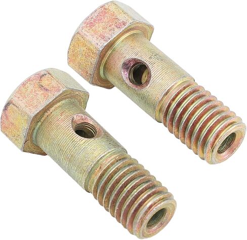 Keenso M10x1.5 Banjo Bolt، مجموعة خرطوم الفرامل ذات الفرجار المقاوم للصدأ مع غسالات سحق in Saudi Arabia