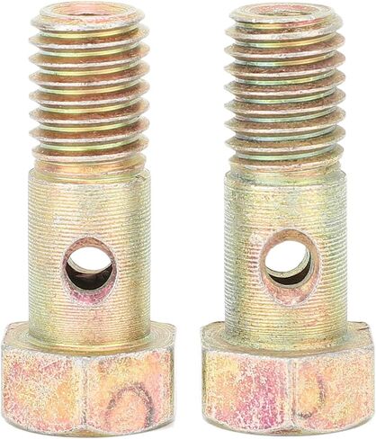 Keenso M10x1.5 Banjo Bolt، مجموعة خرطوم الفرامل ذات الفرجار المقاوم للصدأ مع غسالات سحق in Saudi Arabia