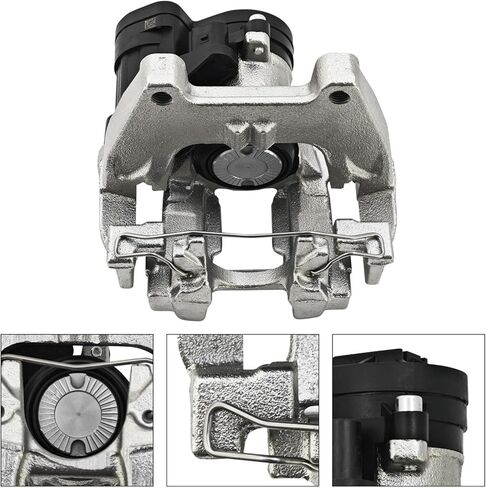 3Q0615423A Disc Brake Caliper Assembly w/Actuator Rear Left Driver Side Compatible with Volkswagen Atlas, fits for Arteon fits for Tiguan 2018-2024 in Kuwait