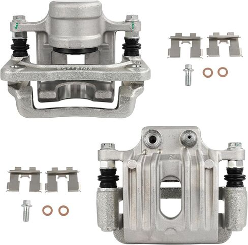 OCPTY Brake Caliper Set of 2 Rear Left & Right fit for 2007-2009 for Hyundai for Santa Fe in Saudi Arabia