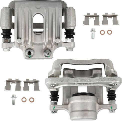 OCPTY Brake Caliper Set of 2 Rear Left & Right fit for 2007-2009 for Hyundai for Santa Fe in Saudi Arabia