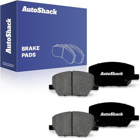AutoShack Front Premium Ceramic Brake Pad Set Replacement for 2017-2023 Jeep Compass 2015-2021 Jeep Renegade 2016-2021 Fiat 500X 2023-2025 Dodge Hornet 4-PC in Saudi Arabia