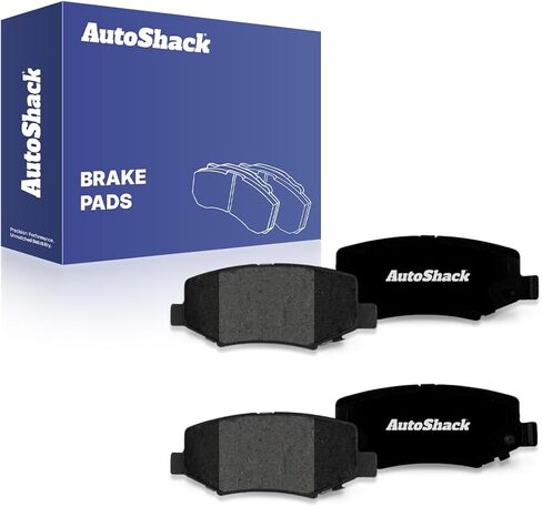 AutoShack Rear Premium Ceramic Brake Pad Set Replacement for 2007-2017 Jeep Wrangler 2008-2012 Jeep Liberty 2007-2011 Dodge Nitro 2024 GMC Yukon XL 2022 GMC Sierra 1500 Limited 4-PC in Saudi Arabia