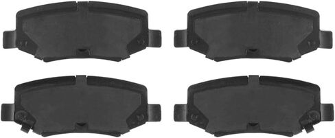 AutoShack Rear Premium Ceramic Brake Pad Set Replacement for 2007-2017 Jeep Wrangler 2008-2012 Jeep Liberty 2007-2011 Dodge Nitro 2024 GMC Yukon XL 2022 GMC Sierra 1500 Limited 4-PC in Saudi Arabia