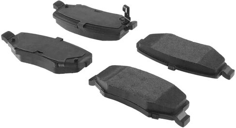 AutoShack Rear Premium Ceramic Brake Pad Set Replacement for 2007-2017 Jeep Wrangler 2008-2012 Jeep Liberty 2007-2011 Dodge Nitro 2024 GMC Yukon XL 2022 GMC Sierra 1500 Limited 4-PC in Saudi Arabia