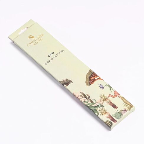 Samskara Oud Incense Sticks Agarbatti | Pack of 10 | Eco Friendly Incense in Saudi Arabia