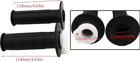 Twist Throttle Accelerator Handle Grips (22mm),Throttle Clamp、flameout Switch and Cable for ATV Mini Bike Pit Bike Dirt Bike 50cc 90cc 110cc 125cc ,Powersports Grips in Kuwait