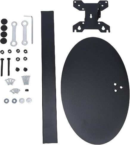 Single Monitor Stand, Computer Monitor Free Standing Desk Stand Riser for 14 Inch to 34 Inch Screen, Adjustable Tilt, Rotation Angle, VESA in Kuwait