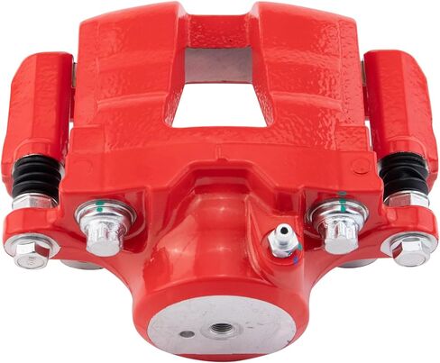 TRQ Performance Front Left Performance Brake Caliper Red Drivers Side Compatible with 2011-2015 Hyundai Sonata 2011-2016 Kia Optima in Saudi Arabia