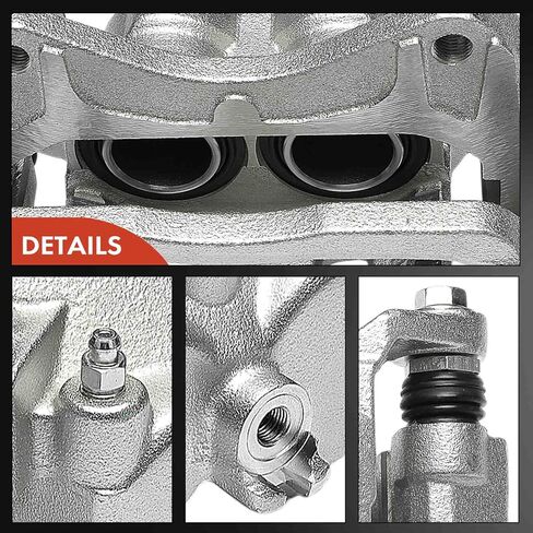 A-Premium Disc Brake Caliper Assembly with Bracket Compatible with Nissan & Infiniti Vehicles - Pathfinder, QX60, 2022 2023 - Front Left Driver Side in Saudi Arabia