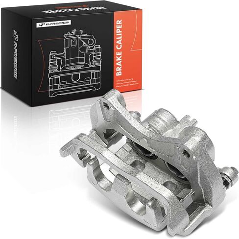 A-Premium Disc Brake Caliper Assembly with Bracket Compatible with Nissan & Infiniti Vehicles - Pathfinder, QX60, 2022 2023 - Front Left Driver Side in Saudi Arabia