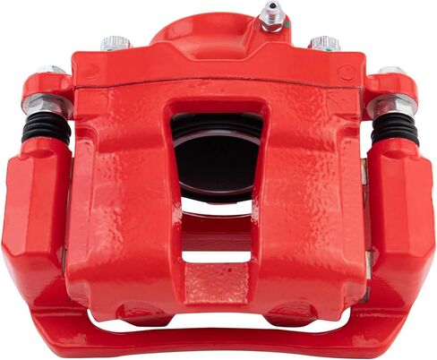 TRQ Performance Front Right Performance Brake Caliper Red Passenger Side Compatible with 2011-2015 Hyundai Sonata 2011-2016 Kia Optima in Saudi Arabia