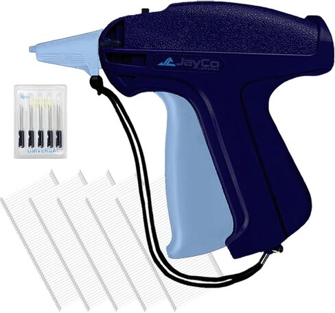 طقم Jayco Standard Tagging Gun (وليس غرزة بندقية) - تشمل مسدس مرفق العلامة القياسي ، 6 إبر فولاذية ، 1000 PCS 2 "Barbs و 200 PCS علامات السعر الأبيض للملابس ، بيع متجر البيع بالتجزئة مرآب in Kuwait