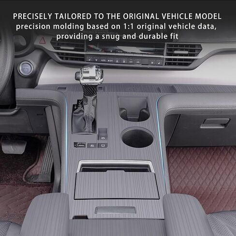 Center Console Non-Slip Silicone Cover for 2021-2025 2026 Sienna Accessories,Center Console Gear Shift Cover for Sienna LE Limited Platinum SE XLE XSE in Kuwait