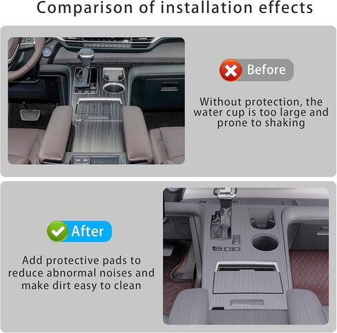 Center Console Non-Slip Silicone Cover for 2021-2025 2026 Sienna Accessories,Center Console Gear Shift Cover for Sienna LE Limited Platinum SE XLE XSE in Kuwait