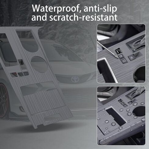 Center Console Non-Slip Silicone Cover for 2021-2025 2026 Sienna Accessories,Center Console Gear Shift Cover for Sienna LE Limited Platinum SE XLE XSE in Kuwait