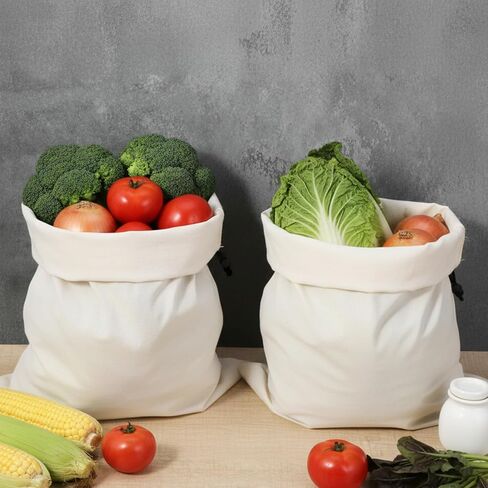 6 عبوات من حقائب الأحذية القطنية للسفر والتخزين - أكياس برباط مقاومة للغبار مقاس 17.7 × 13.8 بوصة، منظمات قطنية قابلة للغسل وإعادة الاستخدام (بيج) in Kuwait