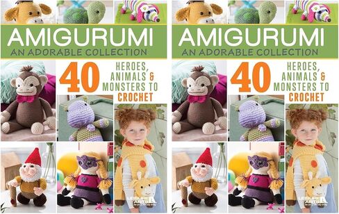 Leisure Arts Amigurumi Adorable Collect Crochet Book, Crochet Pattern Books, Crochet Books Patterns, Crochet Patterns, Crochet Patterns for Beginners in Kuwait
