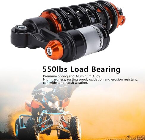 190mm Mounting Spacing 550lbs Capacity Custom Damping Suspension Spring for E-Bike Motorcycle Replacement Upgrade in Saudi Arabia