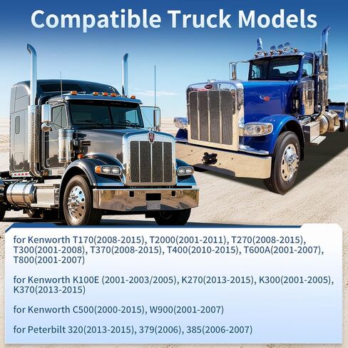 ضاغط تكييف هواء مع قابض بديل تلقائي لتكييف الهواء متوافق مع Kenworth C500 K270 K370 T170 T270 T370 T400 W900 Peterbilt 320 379 385، استبدال # CO-4759C in Saudi Arabia
