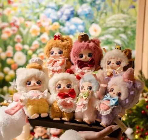 سلسلة مفاتيح على شكل صندوق أعمى من القطيفة من Liila's Chef Kitten | لطيف سلسلة المفاتيح النادرة وحقيبة سحر | 6 تصميمات عادية + 1 إصدار سري | قطعة واحدة عشوائية (عنصر واحد) in Saudi Arabia