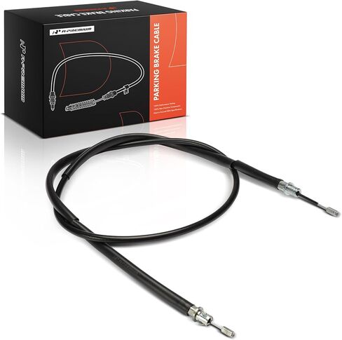 A-Premium Rear Passenger Side Parking Brake Cable Assembly Compatible with Ford Mustang 1994 1995 1996 1997 1998 in Saudi Arabia