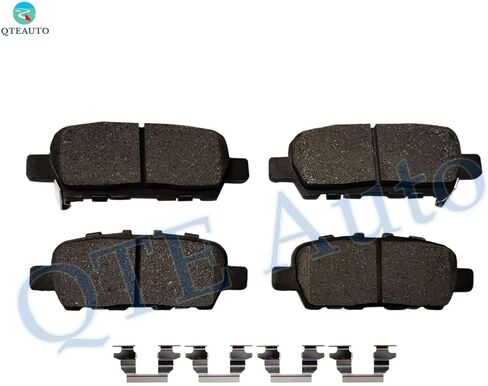 PM Auto Set of 8 Front-Rear Ceramic Brake Pad Replacement For 2014-2019 Nissan Sentra in Saudi Arabia