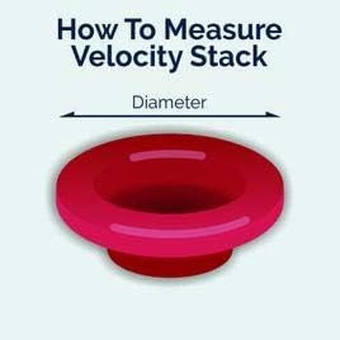 FILTERWEARS Pre-Filter F129K Water Repellent 3" Velocity Stack Turbo Horn Covers in Kuwait