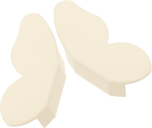 Butterfly Cabinet Knobs for ’s Room Furniture, Small Cute Drawer Pulls, 1 Pair Light Beige Decorative Door Handles 32mm Hole Spacing for Wardrobe Dresser Shoe Cabinet in Kuwait