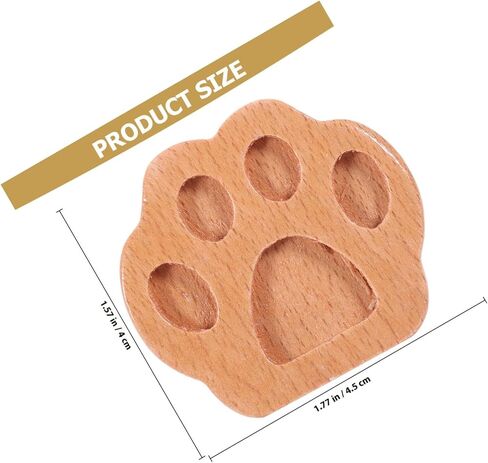 Solid Beech Wood Animal Cabinet Pull Handle with Screw, Furniture Knob for ’s Room Wardrobe, Wooden Dresser Drawer Handle for Nursery Cupboard Decoration in Kuwait