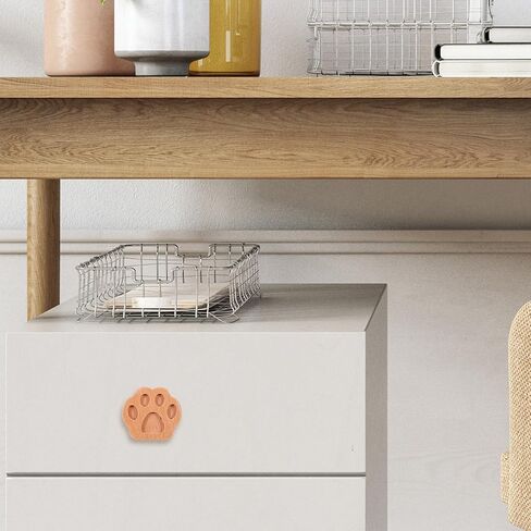 Solid Beech Wood Animal Cabinet Pull Handle with Screw, Furniture Knob for ’s Room Wardrobe, Wooden Dresser Drawer Handle for Nursery Cupboard Decoration in Kuwait