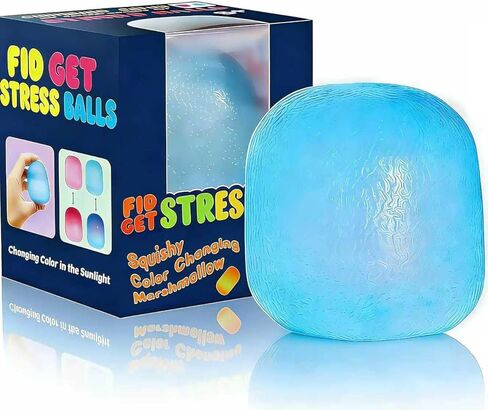 4 Packs Dream Squishy Drop Stress Balls for Adults Fidget Toys Adults, Fidgets Silicone Sensory Toys for Kids with Autism, ADHD, Sensory Stress Relief Toys Easter Basket Stuffers in Saudi Arabia