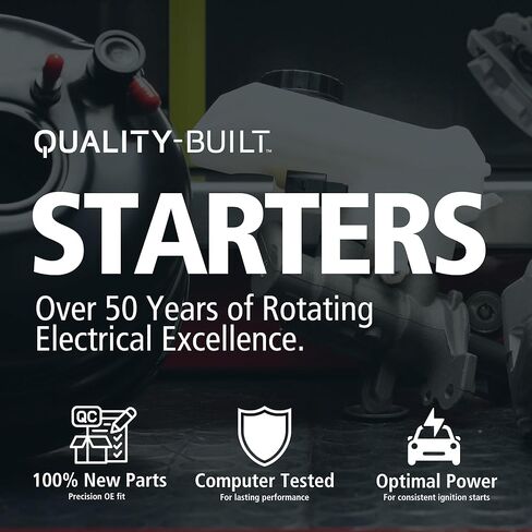 QUALITY-BUILT Premium New Starter 6972SN - OE Compatible with Select 2008-2014 Chevrolet/GMC (Express 1500,Savana 1500,Sierra 1500,Silverado 1500) in Kuwait
