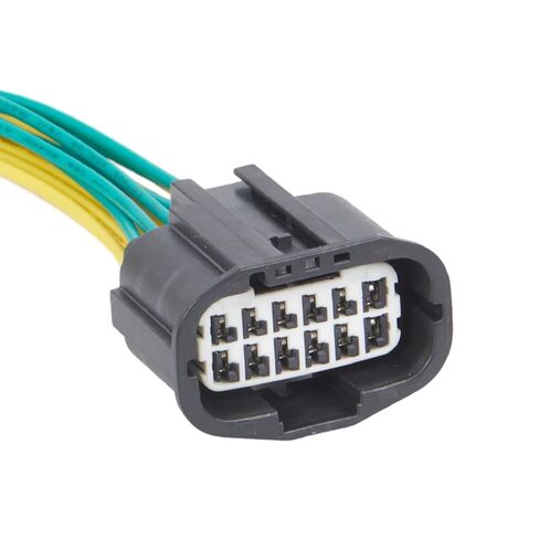 12-Wire Headlight Connector Pigtail Harness Plug Compatible with Chrysler 300 2011-2019 Xenon HID LED in Kuwait