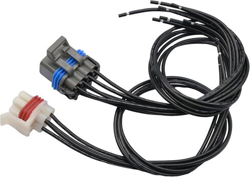 2 Pcs Park Neutral Position and Back-Up Lamp Switch Connector Wiring Harness Pigtail Plug Replace# 24229422 Fit for Cadillac Fit for Chevy Neutral Safety Switch for 4L60E 4L80E Transmission in Saudi Arabia