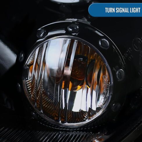 Ronnin - Fits 2007-2015 Mini Cooper R55 R56 R57 R58 R59 Upgraded LED Halo Rim Projector Headlights Assembly Pair | Black Smoke in Saudi Arabia