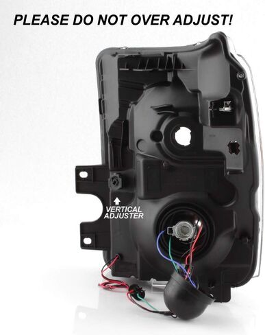 AKKON - For 2011-16 Ford Super Duty F-250/F-350/F-450 LED Daytime Running Lamp Bar Projector Headlights Black Housing Clear Len in Kuwait