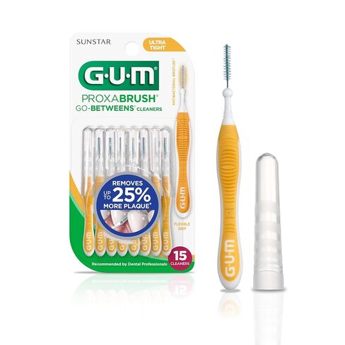 GUM Proxabrush Go-Betweens Cleaners Ultra Tight - 10 Count, Pack of 4 in Kuwait