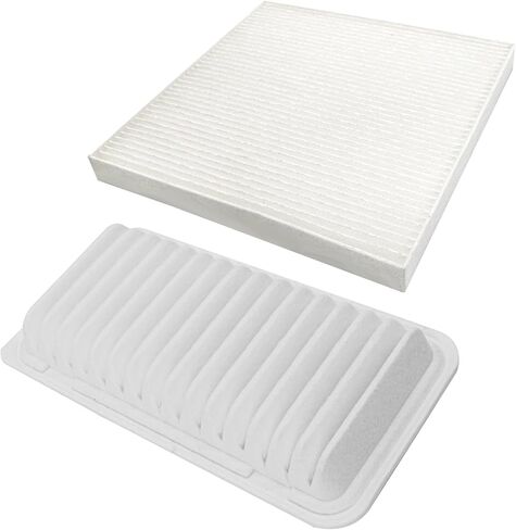 2 Pack Engine & Cabin Air Filter Set CA9482 CF10374 Replacement for Pontiac Vibe 2003 2004 2005 2006 2007 2008 in Saudi Arabia
