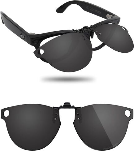 نظارات شمسية مستقطبة بمشبك قابلة للطي مضادة للتوهج لنظارات Ray-Ban Meta Skyler RW4010 & Gen 2 RW4014 52 ملم in Saudi Arabia